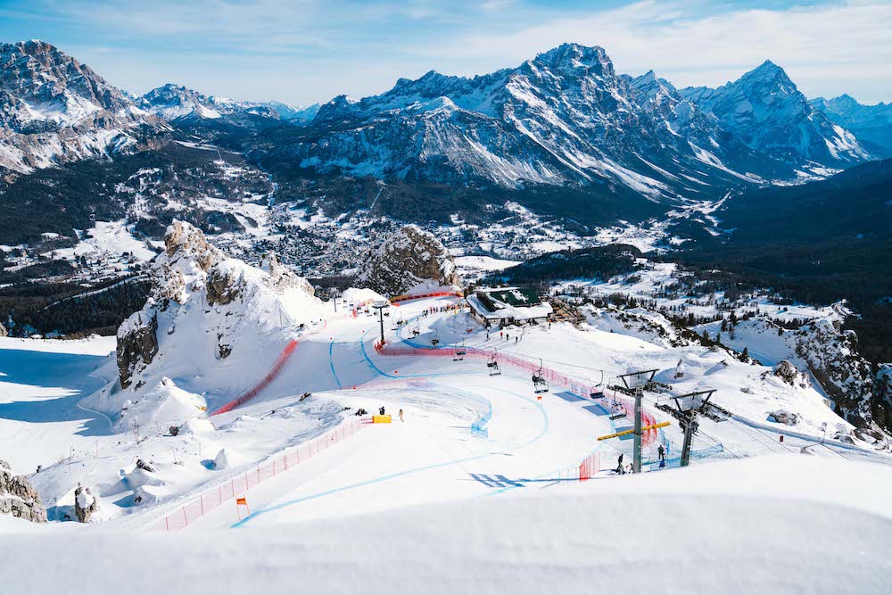 Partenza Cortina Ski World cup